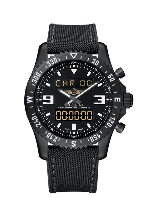 breitling chronospace military black steel schwarz|Breitling chronospace evo night mission.